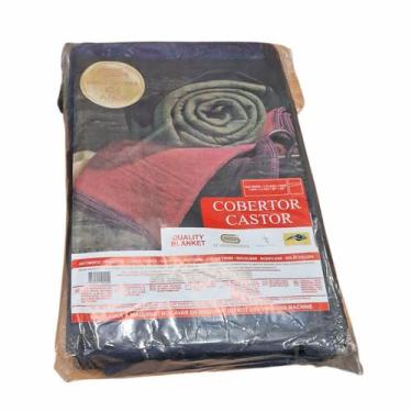 Imagem de Cobertor Guaratingueta Castor Solteiro - Azul Marinho