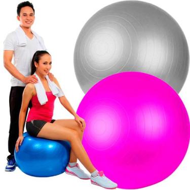 Imagem de Kit 2 Bola De Pilates Suiça Yoga Fisioterapia Ginástica 65cm - Prime B