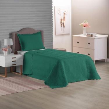 Imagem de Cobre Leito Solteiro Dupla Face Oferta Várias Cores Dueto - ENTROU COM