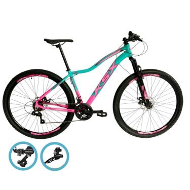 Imagem de Bicicleta Aro 29 Ksx Feminino 21V Cambio Dianteiro e Traseiro Shimano-Feminino