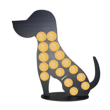 Imagem de Porta Capsula Dolce Gusto Caroá Dog Café 16 Capsulas - Preto