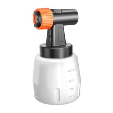 Imagem de Generic Conversor de pulverizador de tinta, bico intercambiável ajustável, recipiente portátil de 800 ml, garrafa de spray para irrigação de plantas de carro