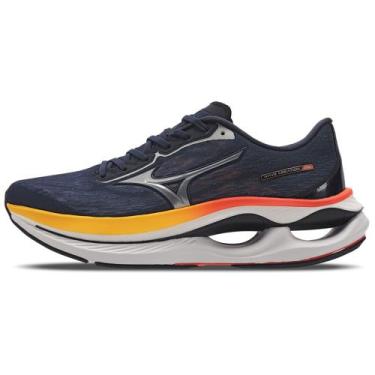 Imagem de Tênis de Corrida Masculino Mizuno Wave Creation 26, Azul, 39