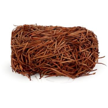Imagem de Palha para Decoração, Packpel, Bopp, Marrom, 50 Gramas, Caixa com 12