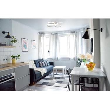 Imagem de Plafon Horizon Clover Large White D46Cm - 3000K/4000K/6000K 36W (Ref:1492)