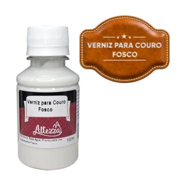 Imagem de Verniz Para Couro Altezza legítimo ou Couro Sintético Acabamento Fosco - Escolha o Tamanho (100ml)