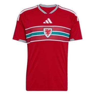 Imagem de Camisa I País de Gales 26 Adidas-Masculino