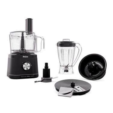 Imagem de Multiprocessador De Alimentos Philco Concept PMP11A 5 Em 1 1000W Preto 110V