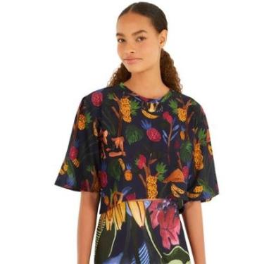 Imagem de Tshirt Cropped Farm Rio Encanto Solar Feminina-Feminino