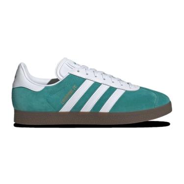 Imagem de adidas Blubir/Ftwwht/Creyel Gazelle BLUEBIRDFtwr Branco/Amarelo 38 EUA, Verde marinho/branco/chiclete, 10.5 Wide