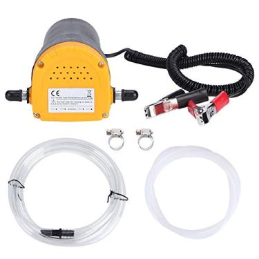 Imagem de Bomba elétrica autoescorvante, extrator compacto de bomba de transferência de óleo para carro, barco e motocicleta (DC12V)