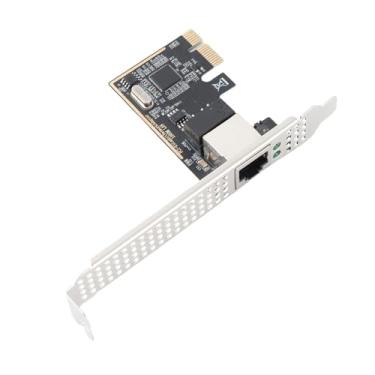 Imagem de Naroote Placa de Rede PCIe Gigabit Adaptador Ethernet de Alta Velocidade 10/100/1000 Mbps para 10, XP Slim PCIe LAN Card para Computadores Pequenos