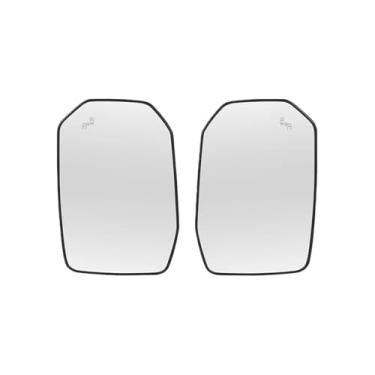 Imagem de Espelho de vidro aquecido com ponto cego esquerda direita espelho retrovisor vidro compatível com toyota hiace h300 2019 2020 2021 2022 2023 2024 2025(2pcs Left Right)