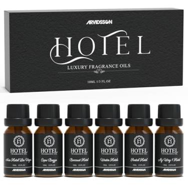 Imagem de ARVIDSSON Conjunto de óleos difusores de hotel, óleos essenciais de perfume de hotel para difusor -3