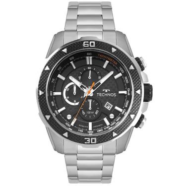 Imagem de Relógio Technos Masculino Ts Carbon Prata - Os1acb-1p