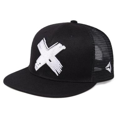 Imagem de Boné de beisebol Hat X Anime Snapback Cap Hip Hop Flat Ajustável - Yiw