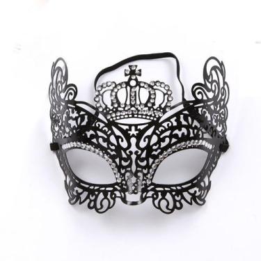 Imagem de Máscara de cosplay, coroa de festa, decoração de fantasia de Halloween