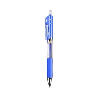 Imagem de Canetas Gel Retráteis De Tinta Azul 0.5mm, Material De Escritório Esté