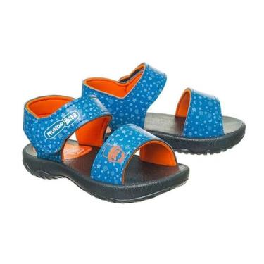 Imagem de Sandália Papete Mundo Bita Classic 22665 Infantil Grendene, Pptbccazl1