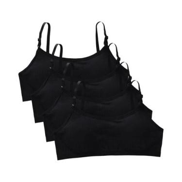 Imagem de Sutiãs De Treinamento Para Adolescentes (4 Peças) - Colete Sem Costura