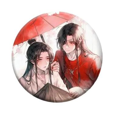 Imagem de Emblema De Anime 58MM Versão Casal Heavens Official Blessing Para Roup