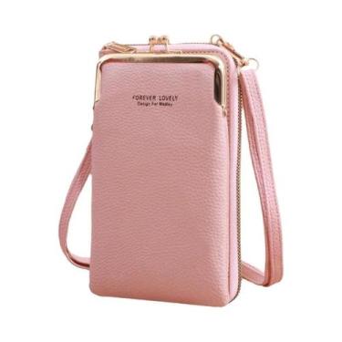 Imagem de Bolsa Transversal Mini De Couro Fosco Feminina, Bolsa De Ombro Fashion