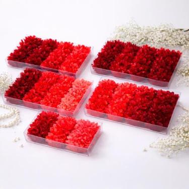 Imagem de 25 Forminhas Para Doces Finos Decoração Liz Tons Vermelho - BELLO