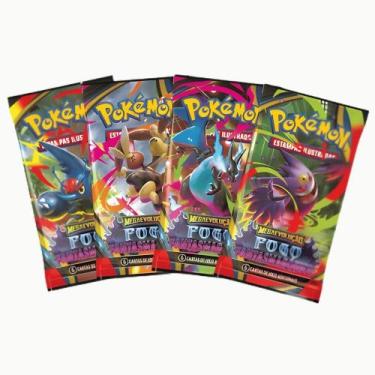 Imagem de Baralho Pokémon Blister Megaevolução: Fogo Fantasmagórico c/6 Cartas -