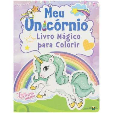 Imagem de Livro - Meu Unicórnio... Livro Mágico para Colorir
