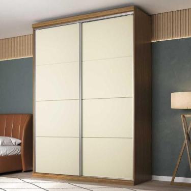 Imagem de Guarda Roupa 1,74m 2 Portas de Correr 3 Gavetas 100% MDF - Mambel Q, N