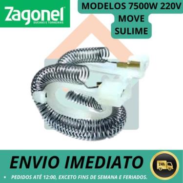 Imagem de Resistência Chuveiro Ducha Sublime Move Zagonel 7500W 220V