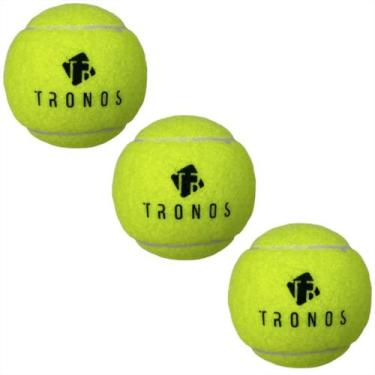 Imagem de kit 3 Bolas de Beach Tennis Tronos SU-TN-BL - Profissional - Baixa Pre