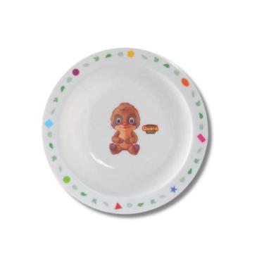Imagem de Prato Infantil 16cm Turminha guara baby - SEMAAN, Preguiça