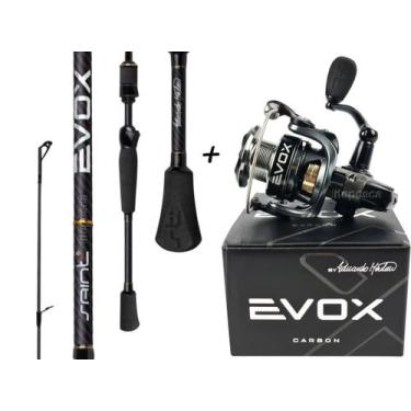 Imagem de Kit Evox com Vara Para Molinete 6'3" (1,91m) 8-20Lbs + Molinete 3000 B