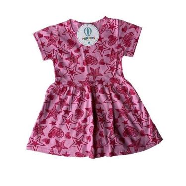 Imagem de Vestido Estrela e Corações Tam.3 - PopKids
