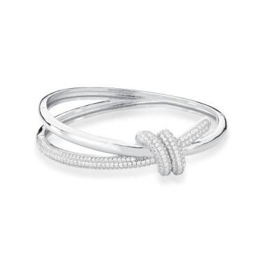 Imagem de Bracelete nó com zircônias - Mezzare 