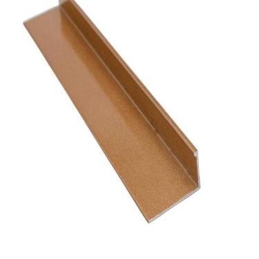 Imagem de Listelo Fino Decorativo em Alumínio 2mmx12,70mm - Homeney, Nude Glitte