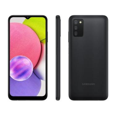 Imagem de Samsung Galaxy A03s Dual SIM 64 GB preto 4 GB RAM, 64GB, Preto