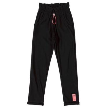 Imagem de Calça Infantil em Malha Favinho com Bolso Gloss