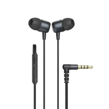 Imagem de Fone de Ouvido Com Fio E Microfone P2 Kaidi Preto KD-720