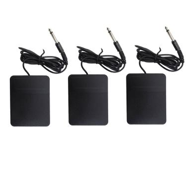 Imagem de Kit 3 Pedais Sustain Rhythmic P10 Universal para Teclado e Piano Digital