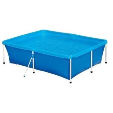 Imagem de Piscina 2000l Estrutural Retangular Mor, Azul
