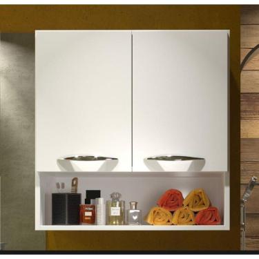 Imagem de Armário Aéreo De Parede, Duas Portas, Multiuso, 60Cm