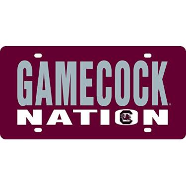 Imagem de WinCraft South Carolina, University of S13389 placas de licença clássicas de acrílico