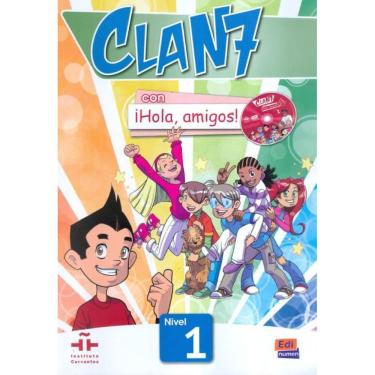 Imagem de Clan 7 Con Hola, Amigos! 1 Libro Del Alumno Con Cd-Rom