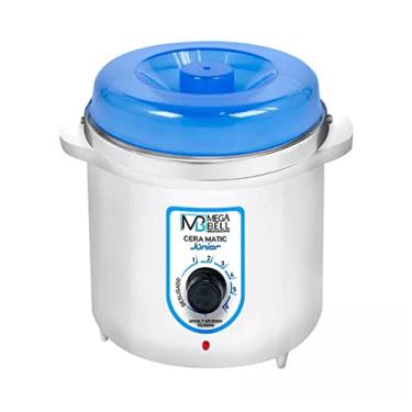 Imagem de Termocera Aquecedor de cera 400g bivolt sem refil branca com azul