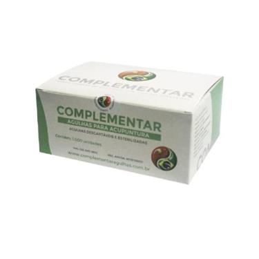 Imagem de Agulha Acupuntura 0,25x40 Sistêmica Complementar 1000 Un