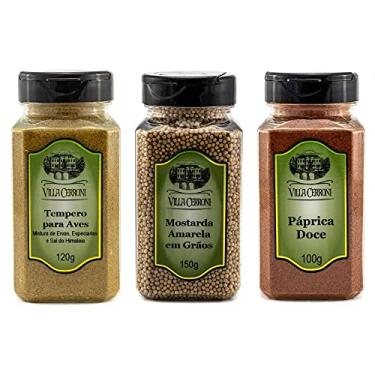Imagem de Tempero para Alves, Mostarda Amarela em Grãos, Páprica Doce