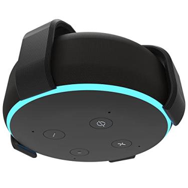Imagem de Suporte para Alexa Echo Dot 3a Geração Fixar na Parede ou Teto