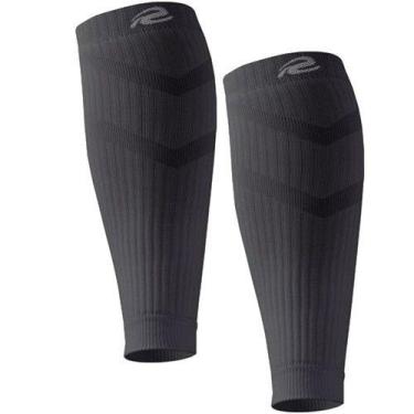 Imagem de Canelito Compressão Microfibra Protetor Panturrilha Rikam, Preto